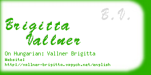 brigitta vallner business card